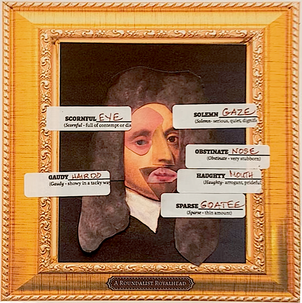 THE WITCH OF BLACKBIRD POND - Elizabeth George Speare - Roundhead Royalist Mashup - history and vocabulary activity - LitWits Workshops