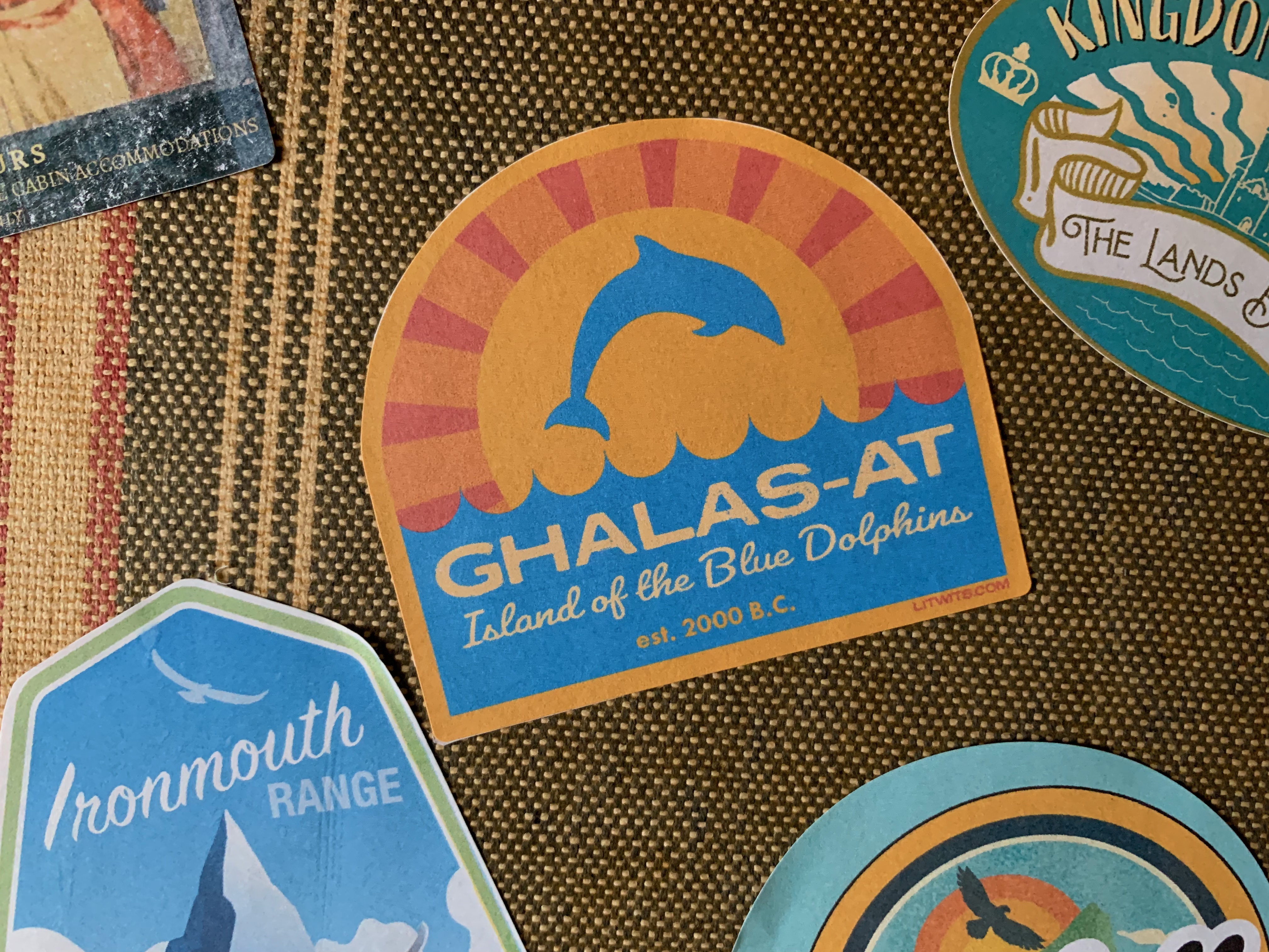 LitWits creative idea for teaching ISLAND OF THE BLUE DOLPHINS by Scott O'Dell