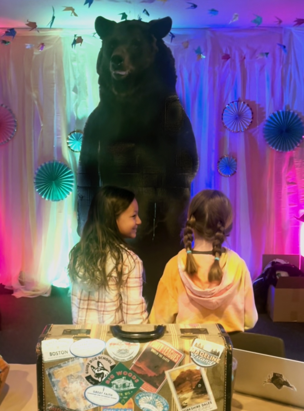 Talk to Gentle Ben and get a bear claw in a paper bag! Creative teaching idea for teaching GENTLE BEN by Walt Morey - LitWits Workshops